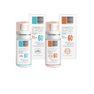 Fotoprotector Solar Fluido FTP 60+ con Color Tono Medio